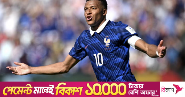 টানা দ্বিতীয়বার গোল্ডেন বুট জিতলেন এমবাপ্পে