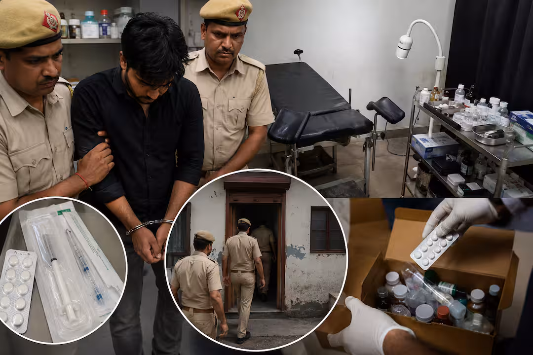 দ্বাদশ শ্রেণি পাস করেই ডাক্তার, গুরুগ্রামে ভুয়া ক্লিনিক ও গর্ভপাত চক্রের পর্দাফাঁস