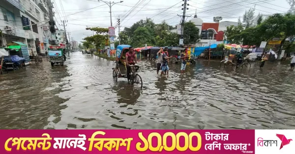 খুলনায় ভারী বর্ষণে জলাবদ্ধতা: ৮২৩ কোটি টাকার প্রকল্পের কার্যকারিতা নিয়ে প্রশ্ন