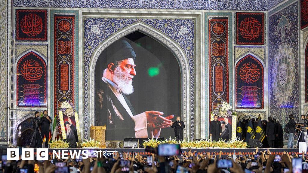 যুক্তরাষ্ট্র-ইরান পাল্টাপাল্টি হামলার মধ্যেই খামেনির দাফন সম্পন্ন