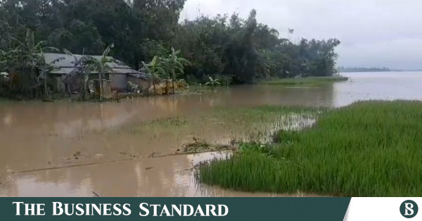 তিস্তার বাঁধ ভেঙে রংপুরের ১০ হাজার মানুষ পানিবন্দি
