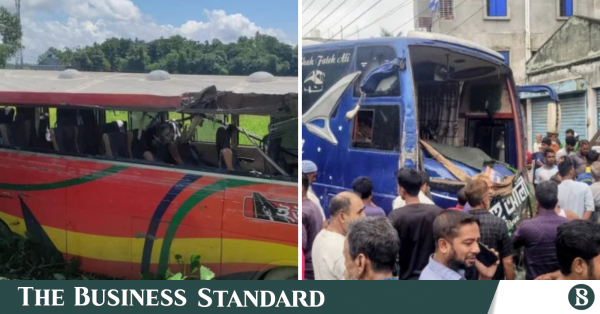 সিলেট ও বগুড়ায় পৃথক বাস দুর্ঘটনায় ১৬ জনের মৃত্যু