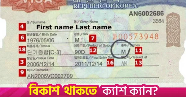 ২ সেপ্টেম্বর থেকে ঢাকায় চালু হচ্ছে কোরিয়া ভিসা আবেদন কেন্দ্র