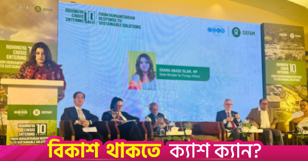 বাংলাদেশের মানবিকতাকে আন্তর্জাতিক নিষ্ক্রিয়তার অজুহাত হতে দেওয়া যাবে না: শ্যামা ওবায়েদ