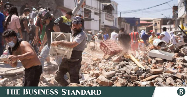 কলম্বিয়ায় ৭.৪ মাত্রার শক্তিশালী ভূমিকম্পে ১১১ জনের মৃত্যু