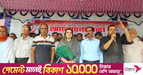 গণতন্ত্র রক্ষায় রাজনৈতিক মতপার্থক্য ভুলে ঐক্যের আহ্বান শামা ওবায়েদের