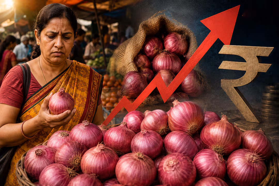 চিনির পর এবার পেঁয়াজের দামে ঊর্ধ্বগতি