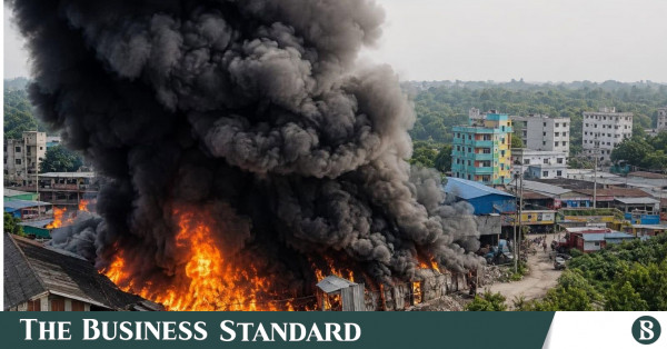 গাজীপুরে ঝুট গুদামে অগ্নিকাণ্ড, চার ঘণ্টা পর নিয়ন্ত্রণে