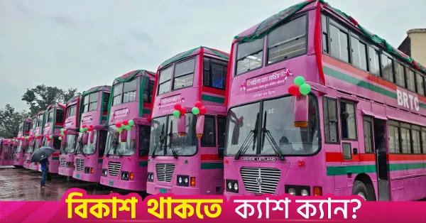নারীদের জন্য বিআরটিসির 'পিংক বাস' সেবা চালু