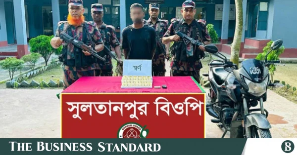চুয়াডাঙ্গা সীমান্তে ৭ কেজি স্বর্ণসহ আটক ১