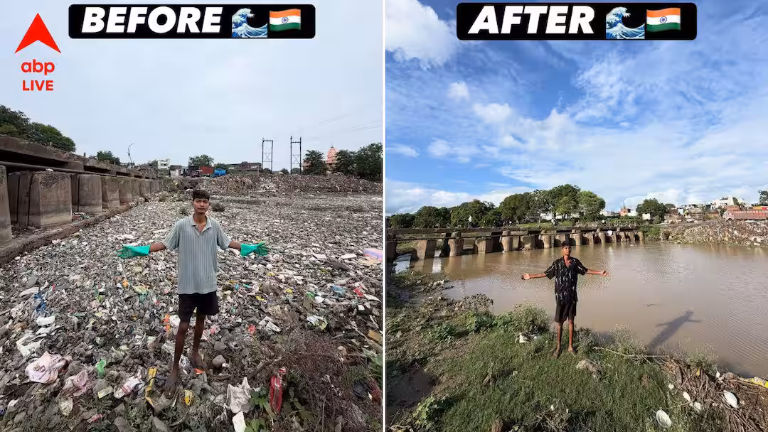 একা হাতে নদী পরিষ্কার করে নেদারল্যান্ডসের সংস্থার চাকরির প্রস্তাব পেলেন মধ্যপ্রদেশের বিট্টু