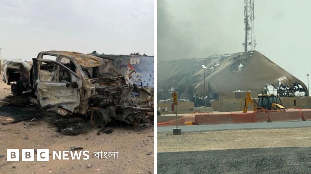 ইরানের হামলায় মার্কিন স্থাপনায় ব্যাপক ক্ষয়ক্ষতির ছবি প্রকাশ