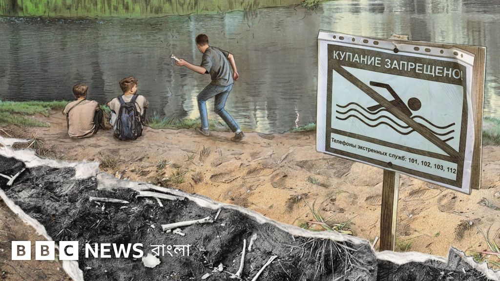 সোভিয়েত আমলের যে হ্রদে এখনো ভেসে ওঠে মানুষের হাড়গোড়