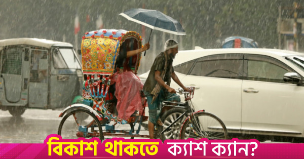 দেশের বিভিন্ন স্থানে বৃষ্টির পূর্বাভাস