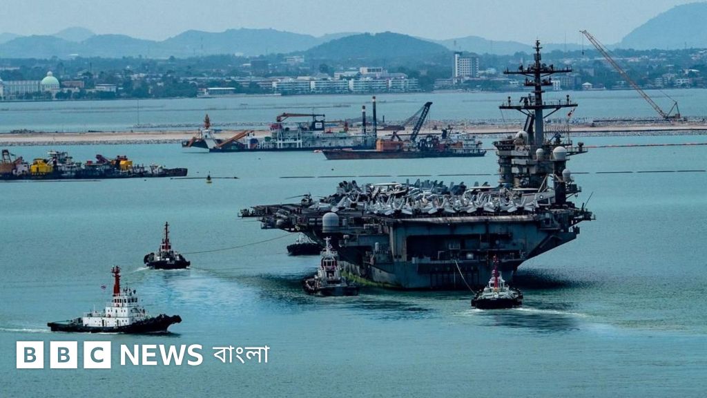 রেকর্ড ২৫০ দিন সমুদ্রে কাটানোর পর থাইল্যান্ডে মার্কিন রণতরী