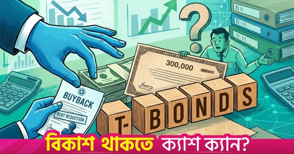 মেয়াদপূর্তির আগেই কেন ব্যয়বহুল টি-বন্ড কিনে নিচ্ছে সরকার?