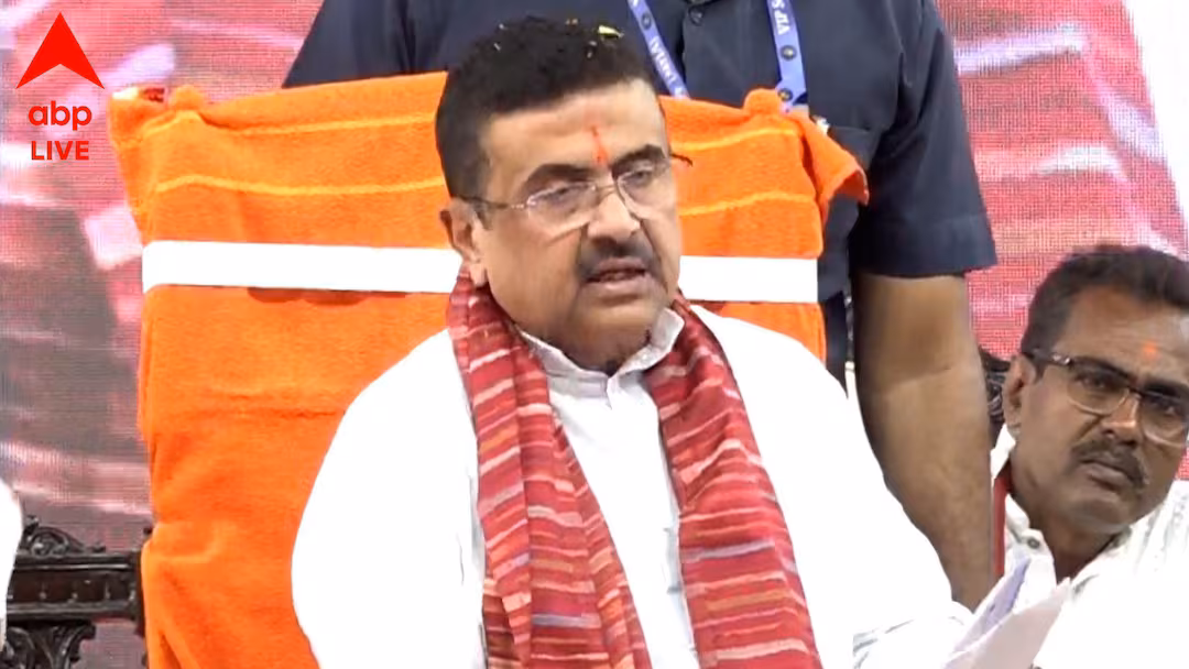 মহালয়ার দিন প্রিজন ভ্যানে উঠতে হয়েছিল, মমতাকে নিশানা শুভেন্দুর
