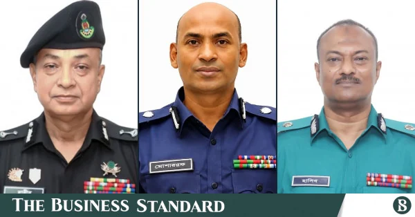 আইজিপি পদের জন্য তিন কর্মকর্তার নাম বিবেচনায়